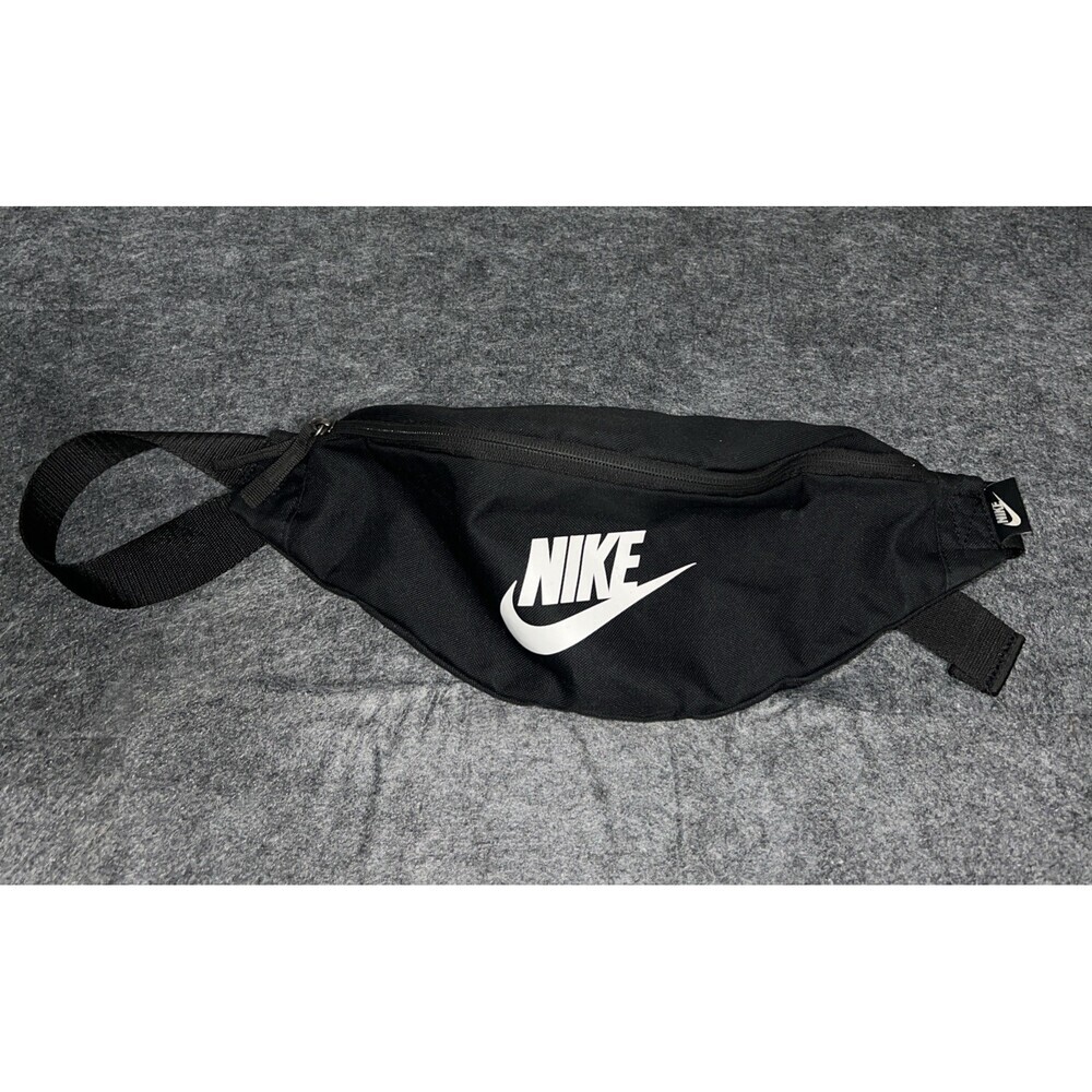 Nike Unisex Heritage Waist Bags Casual Black Run Gym Casual Hip Travel Fanny